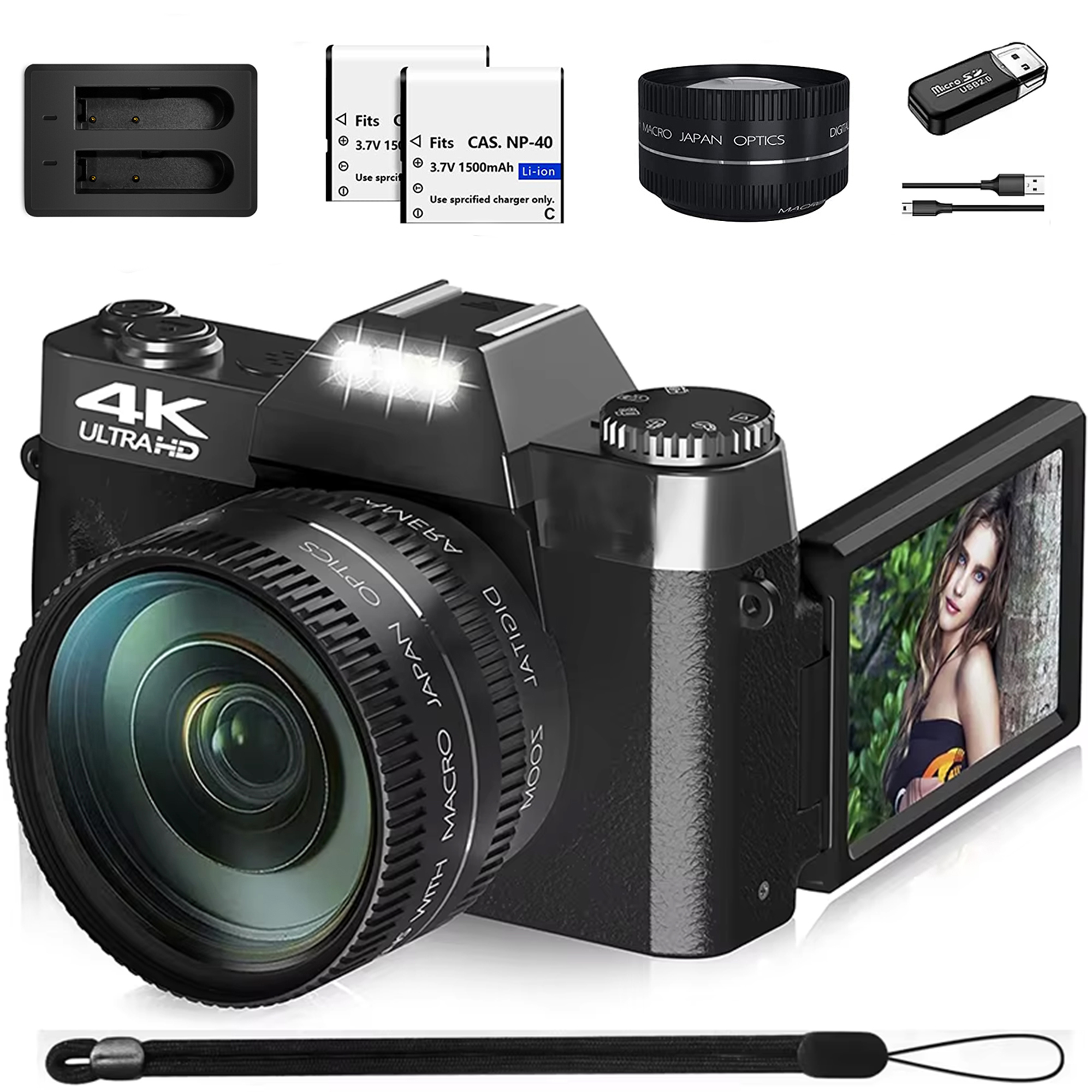 Photography Nature Images - Compact Digital Photography Camera 4K WIFI