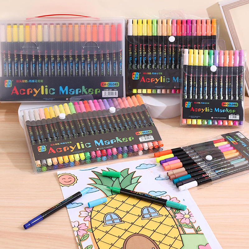 Photography Fine Art - 24-120Colors Art Use Acrylic Paint Markers,