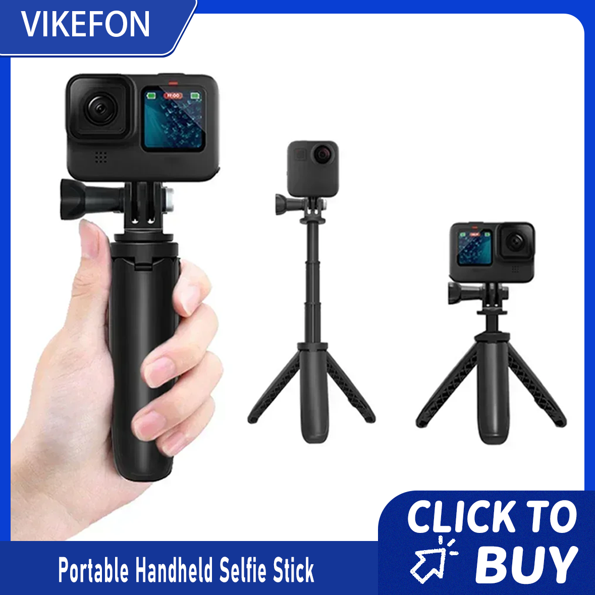 Photography Desk - Portable Handheld Selfie Stick Outdoor Shooting