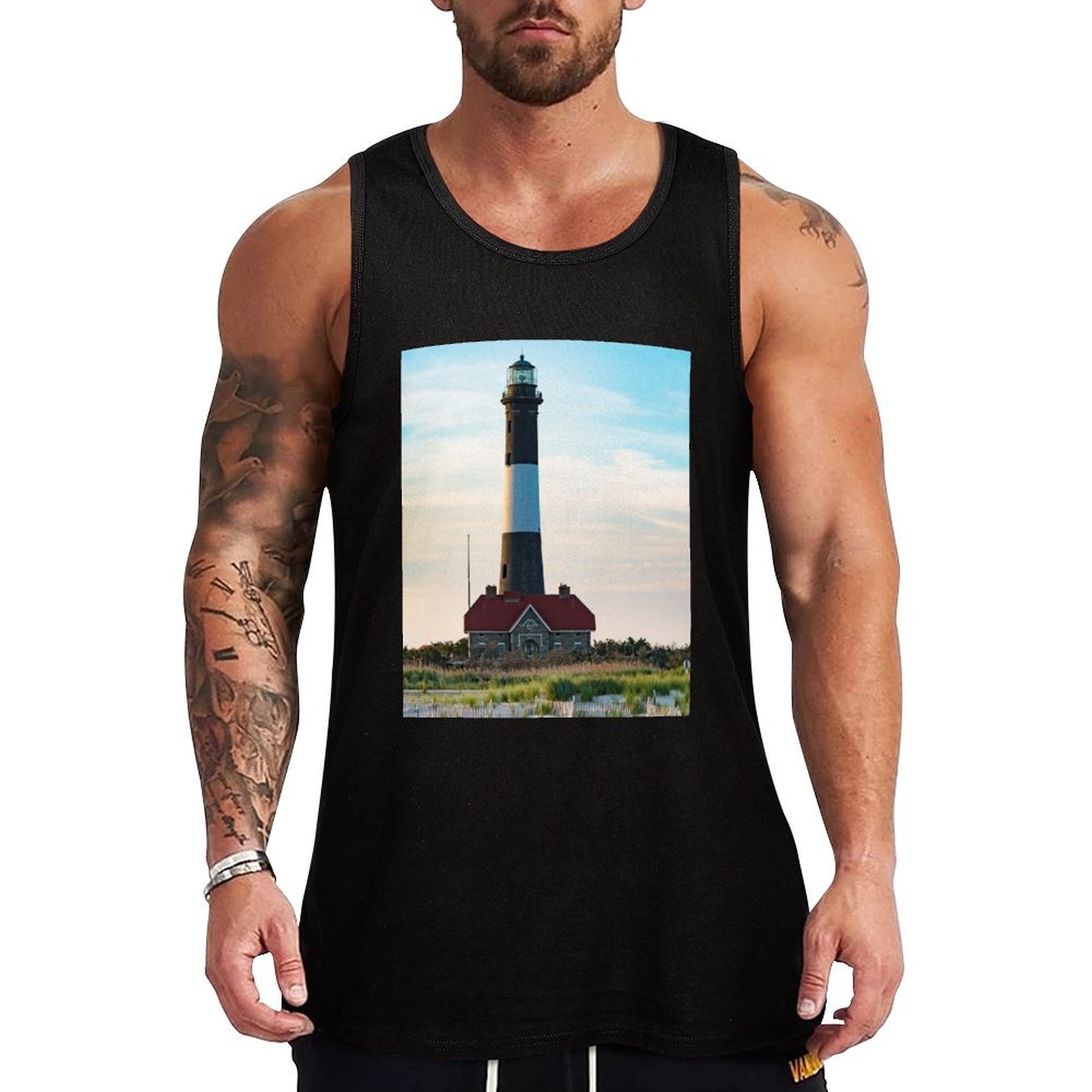Photography Graphic Design - Fire Island Lighthouse - Long Island