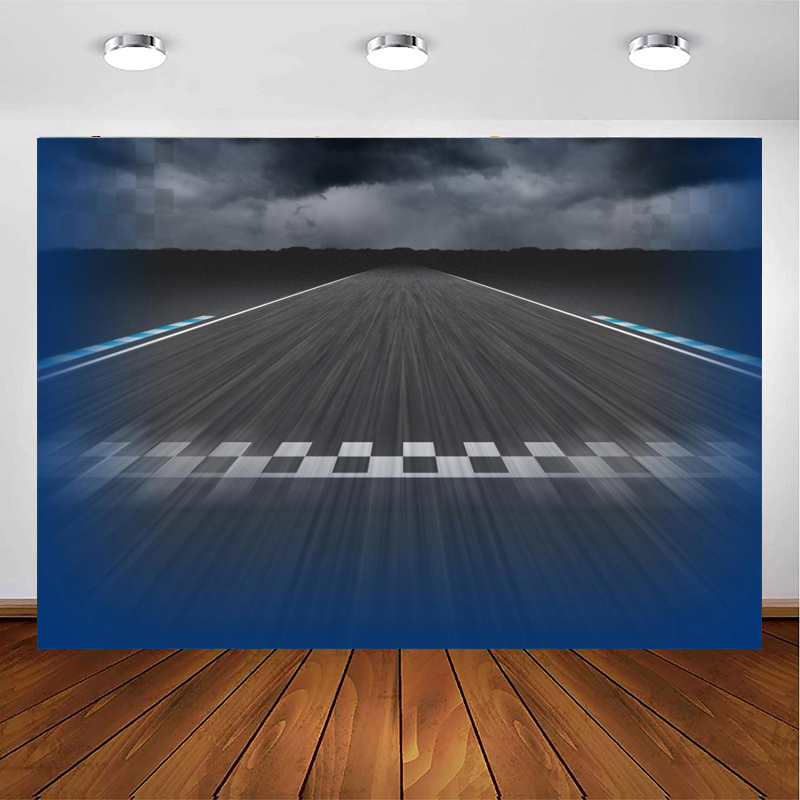 Photography Competition - Finish Line Race Track Photography Backdrop