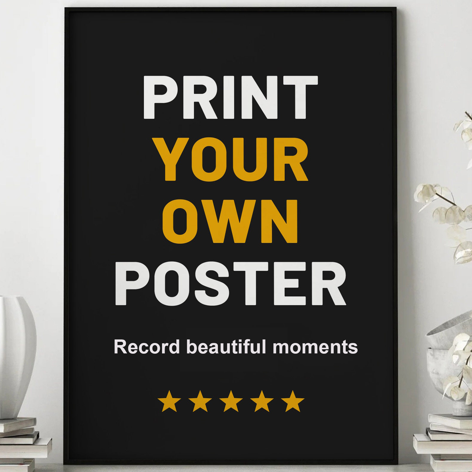 Photography Poster - Custom Poster Printing Personalized Posters Family