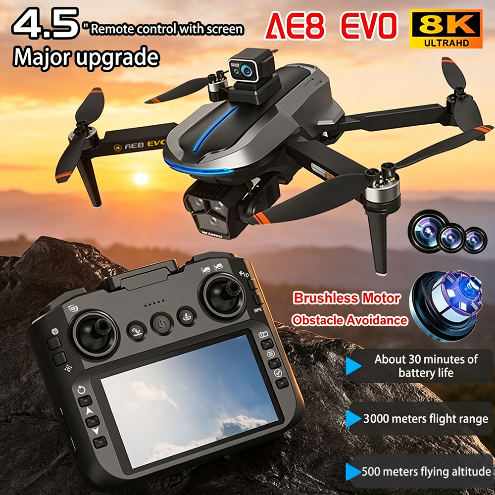 Photography Pro - AE8 EVO Drone 4K Professional 5G