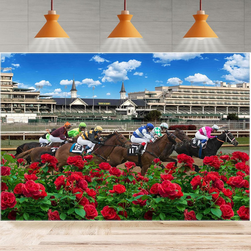 Photography Competition - Kentucky Competition Photography Backdrop Horse Racing