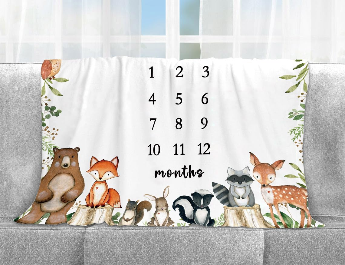 Photography Background - VIKAMA Little Fresh Forest Animal Baby