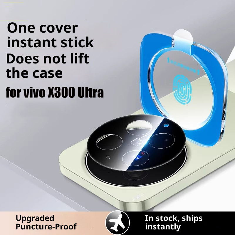 Photography Kit Vivo X300 - Full Glue Camera Lens Protector for