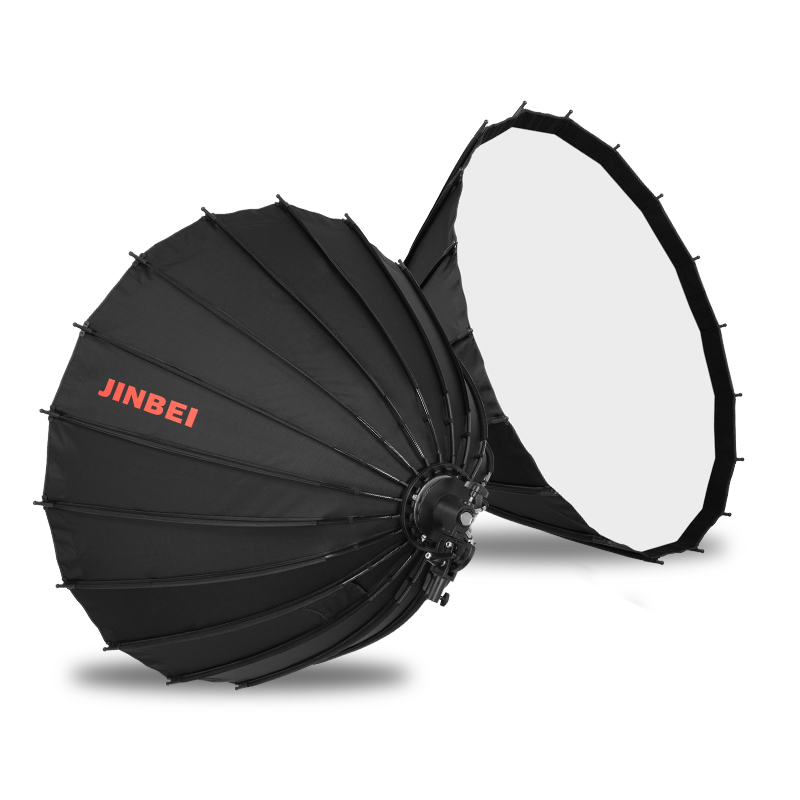 Photography Umbrella Diffuser - JINBEI 90cm Deep Reflective Parabolic Speedlite