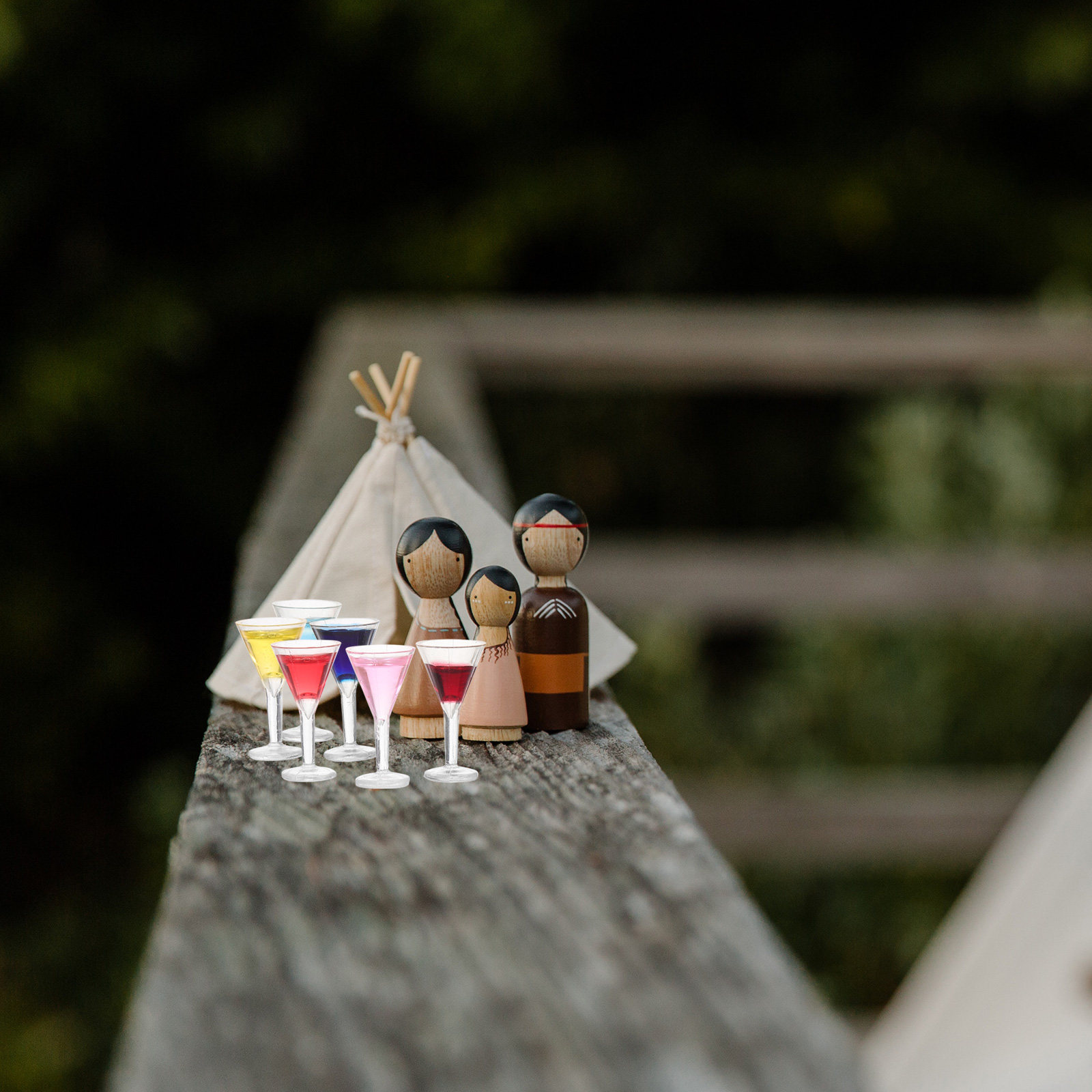 6Pcs Mini Cocktail Glasses Rea - Photography Desk のレビューと価格