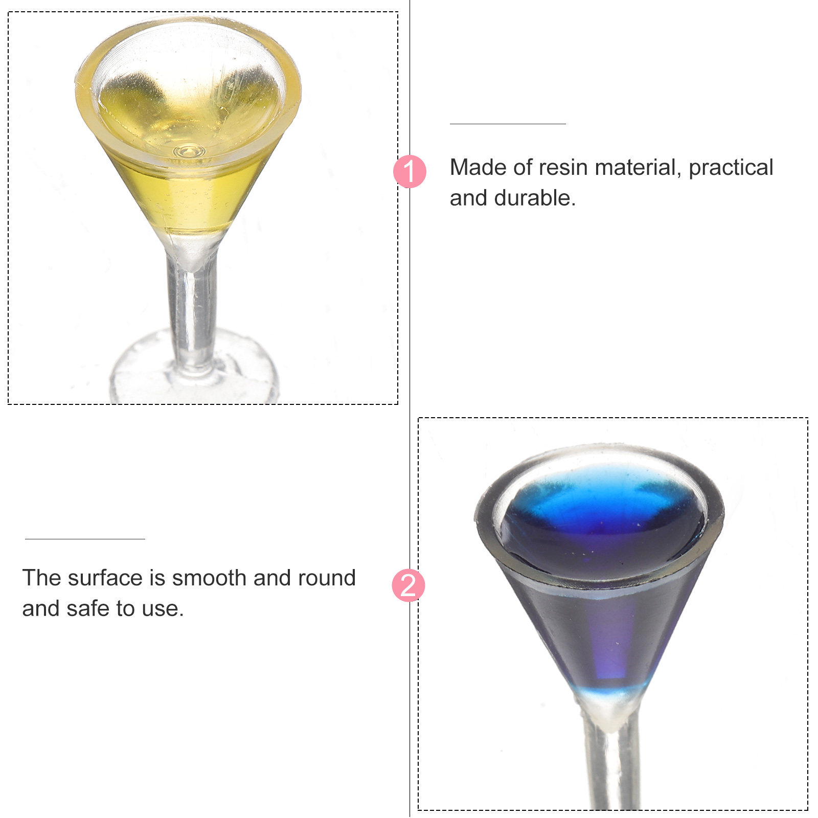 6Pcs Mini Cocktail Glasses Rea - Photography Desk のレビューと価格
