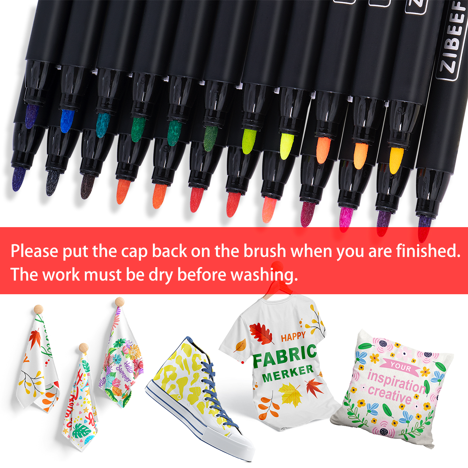 12/24 Color Fabric Markers-Fin - Photography Fine Art のレビューと価格