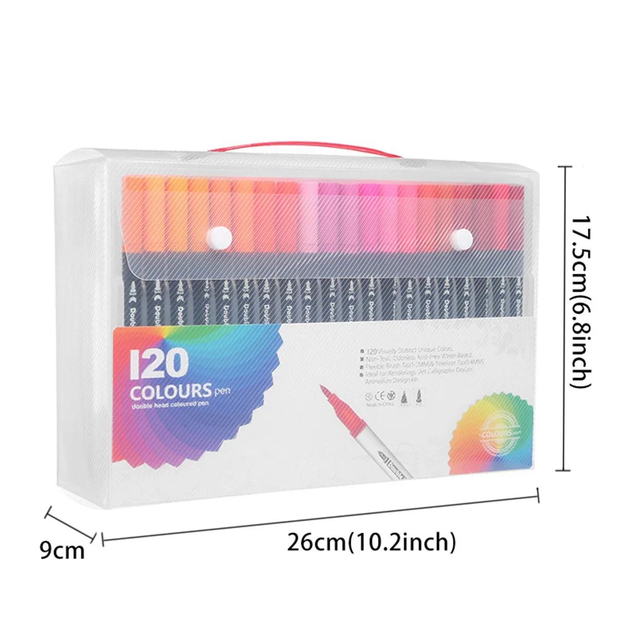 12-120 Colors Markers Set Dual - Photography Fine Art のレビューと価格