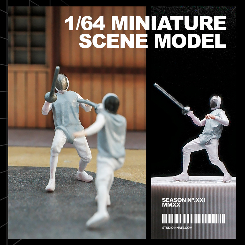 Resin 3D Print  1/64 Fencing C - Photography Competition のレビューと価格