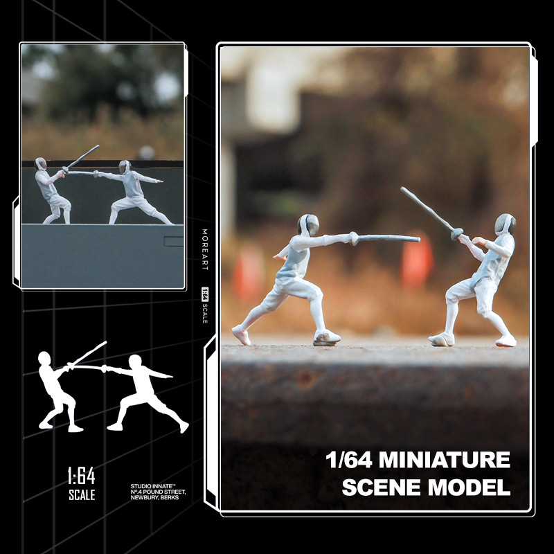 Resin 3D Print  1/64 Fencing C - Photography Competition のレビューと価格