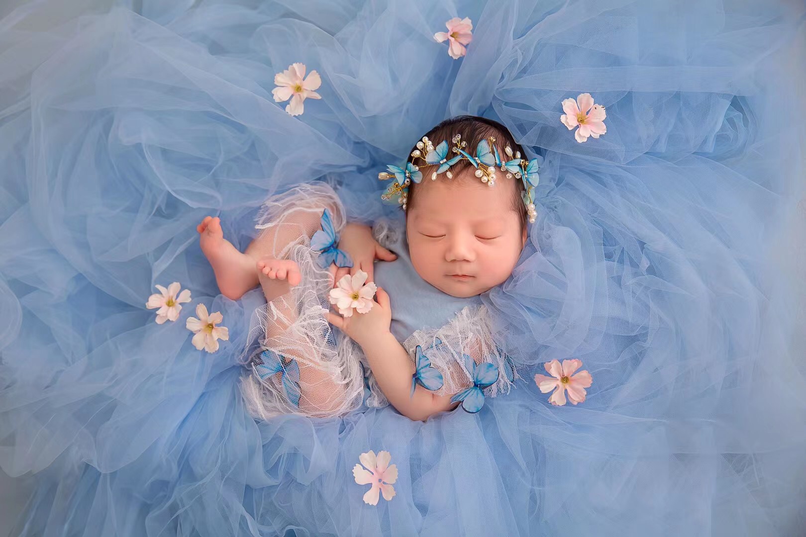 Newborn Photography Props Mesh - Photography Background のレビューと価格