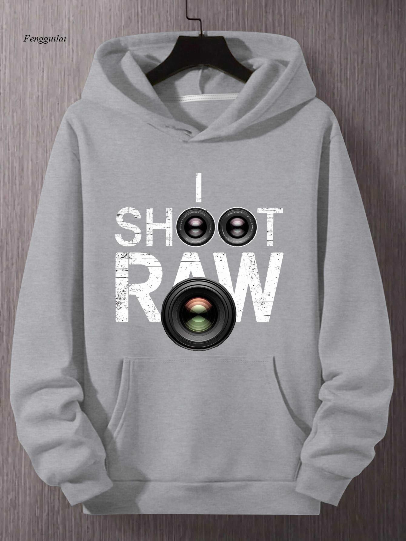 Shoot Raw Photography Hoodie - - Photography Graphic Design のレビューと価格