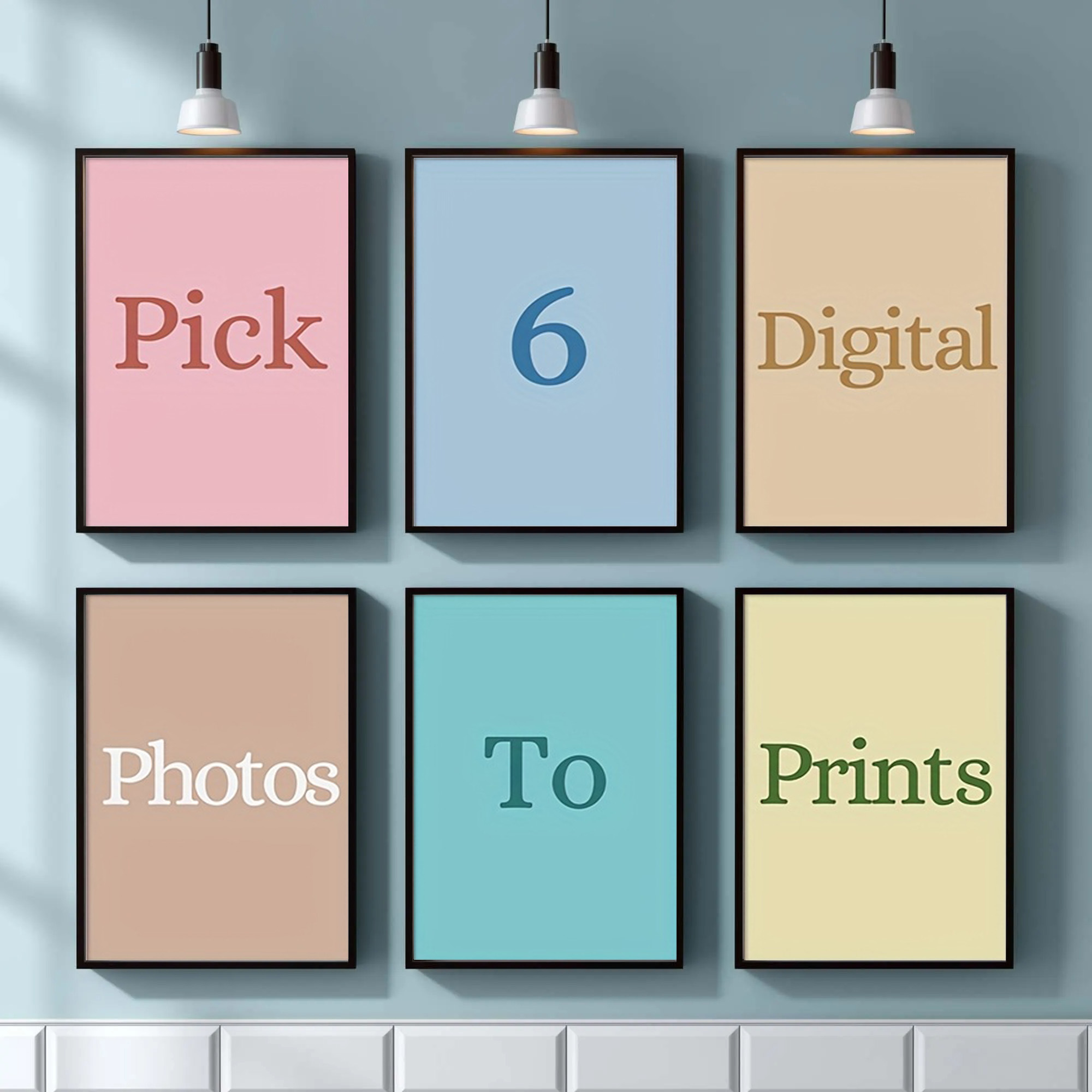4/5/6pcs Custom Canvas Printin - Photography Poster のレビューと価格