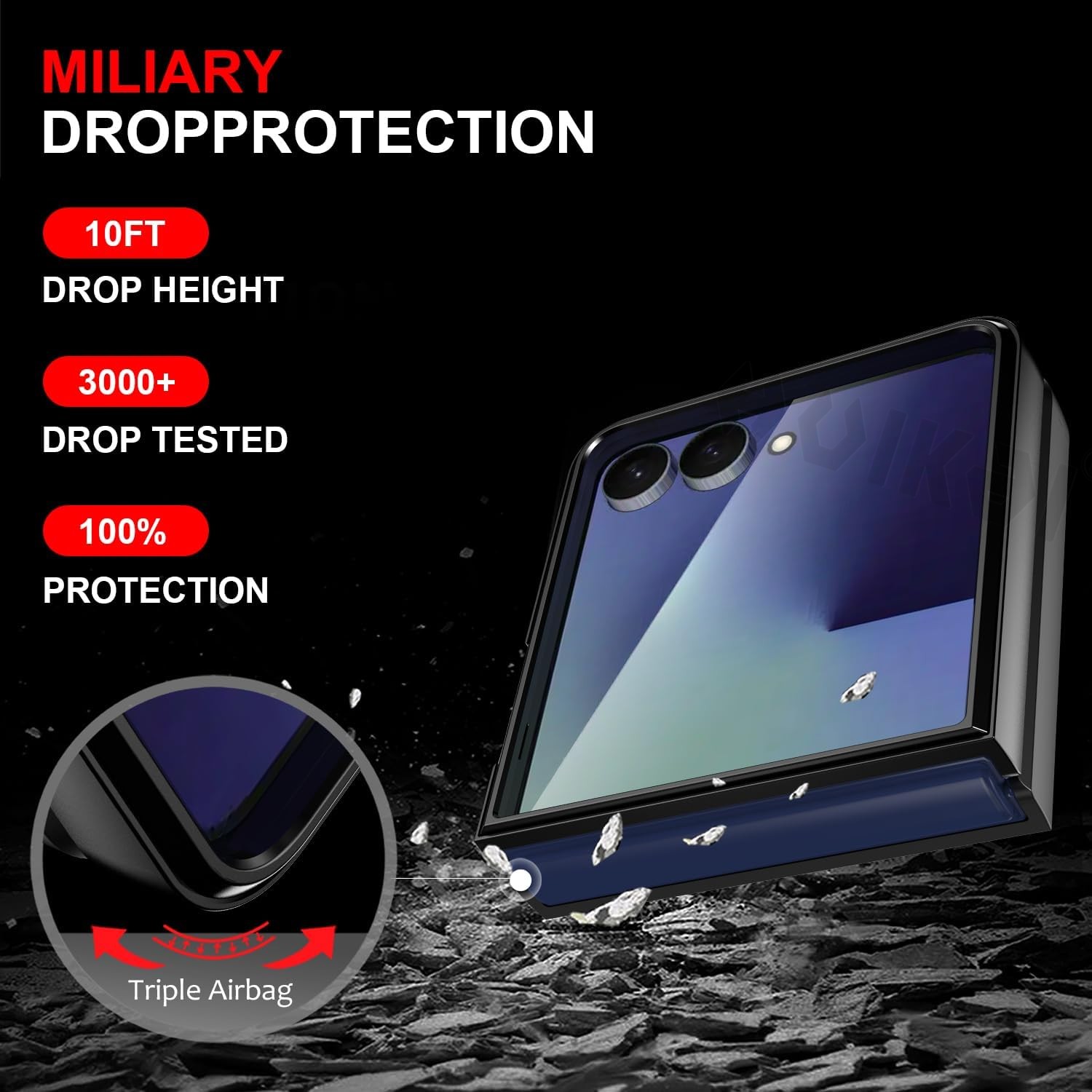 For Samsung Galaxy Z Flip 7 Z  - Photography Of War のレビューと価格