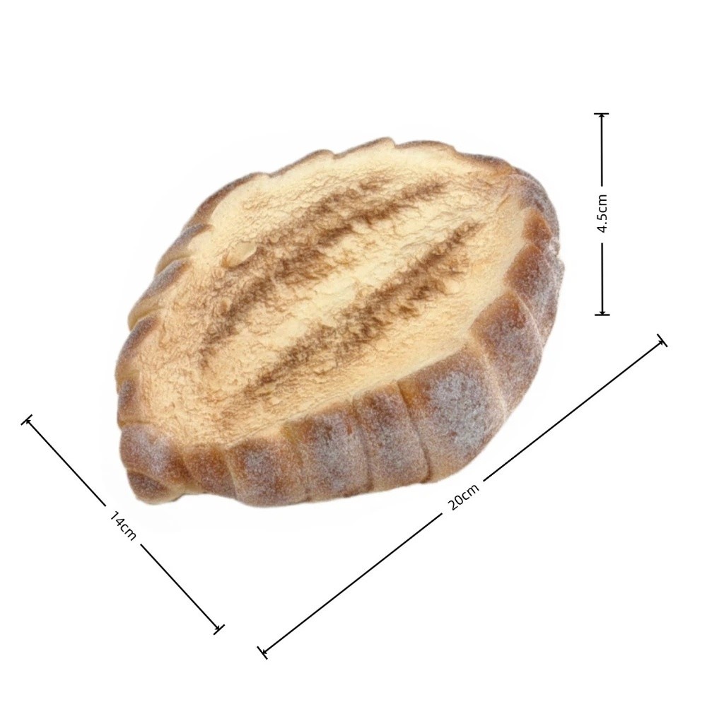 Soft PU Faux Bread Realistic N - Photography Interest のレビューと価格