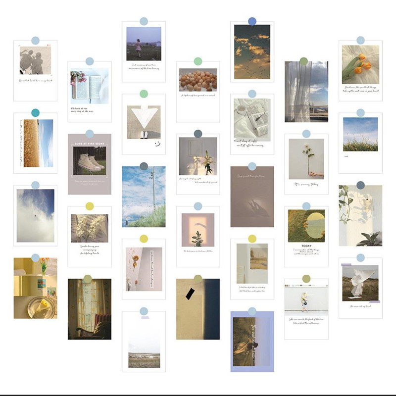 30Pcs Aesthetic INS Living Pos - Photography Background のレビューと価格