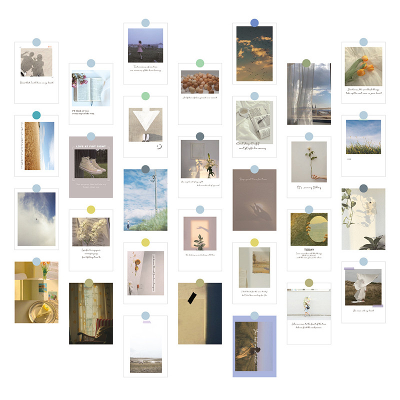 30Pcs Aesthetic INS Living Pos - Photography Background のレビューと価格