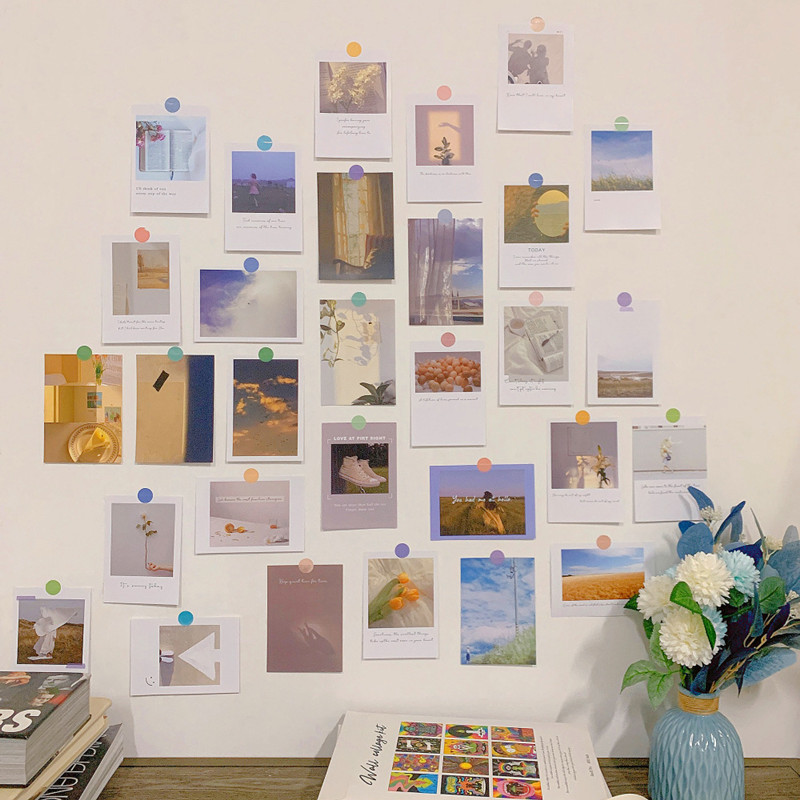 30Pcs Aesthetic INS Living Pos - Photography Background のレビューと価格