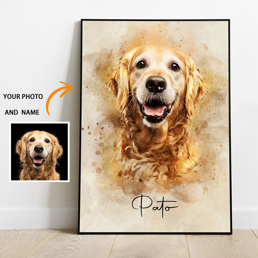 Personalized Pet Portraits Pho - Photography Poster のレビューと価格