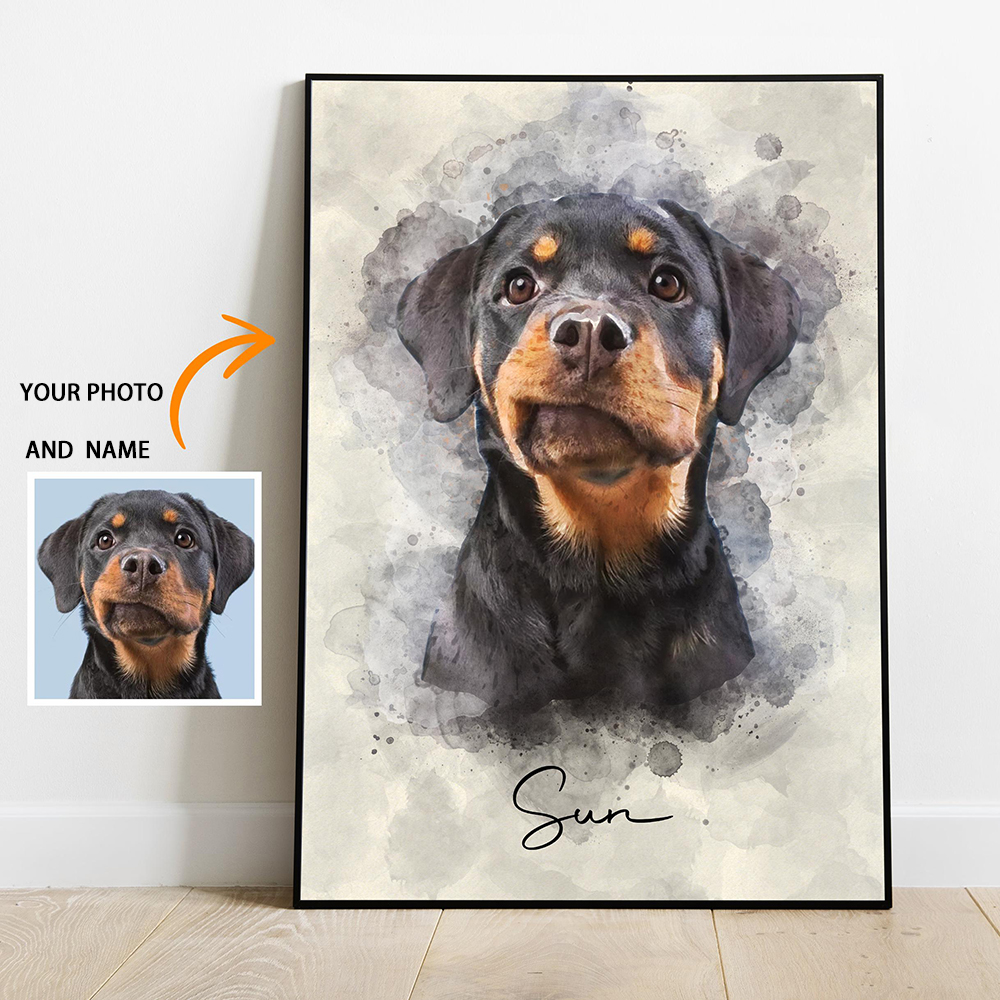 Personalized Pet Portraits Pho - Photography Poster のレビューと価格