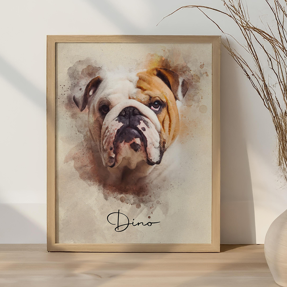 Personalized Pet Portraits Pho - Photography Poster のレビューと価格