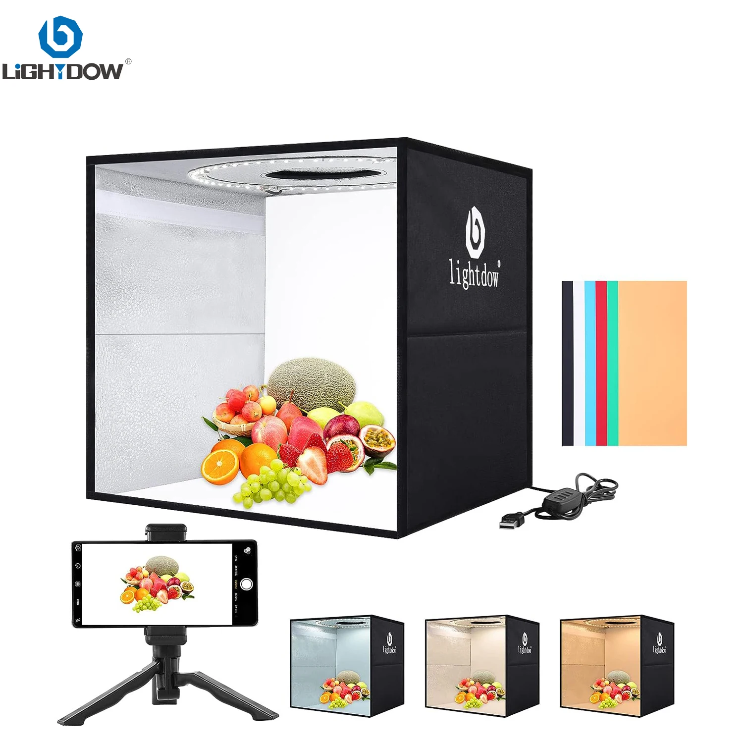 Lightdow Photo Lighting Studio - Photography Desk のレビューと価格