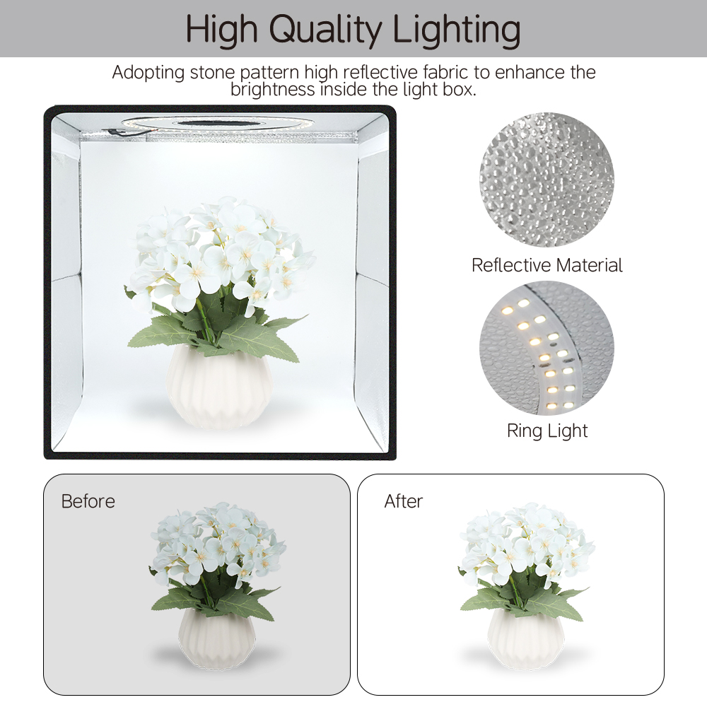 Lightdow Photo Lighting Studio - Photography Desk のレビューと価格