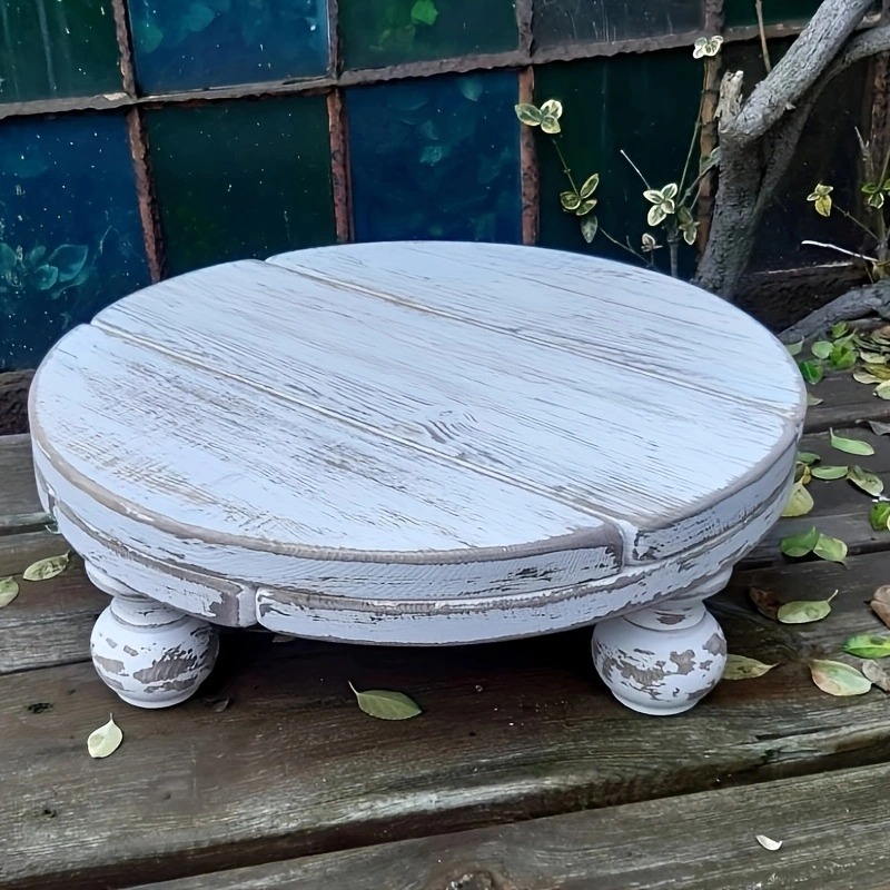 Round Leg Wood Stool Chair, Ru - Photography Background のレビューと価格