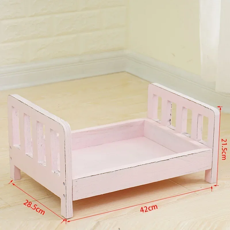 Infant Posing Sofa Retro Wood  - Photography Background のレビューと価格