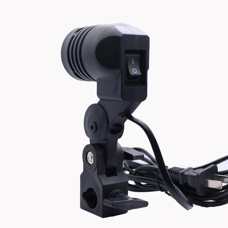 Black 1.8M Cable Cord E27 Sock - Photography Umbrella Light のレビューと価格