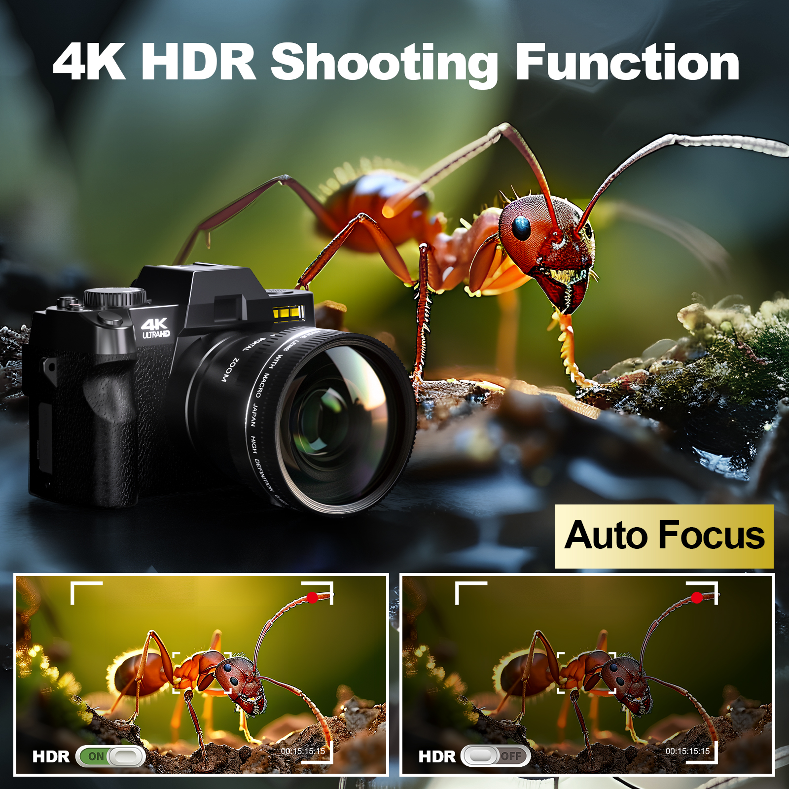 NBD 48MP Digital Cameras for P - Photography Nature Images のレビューと価格