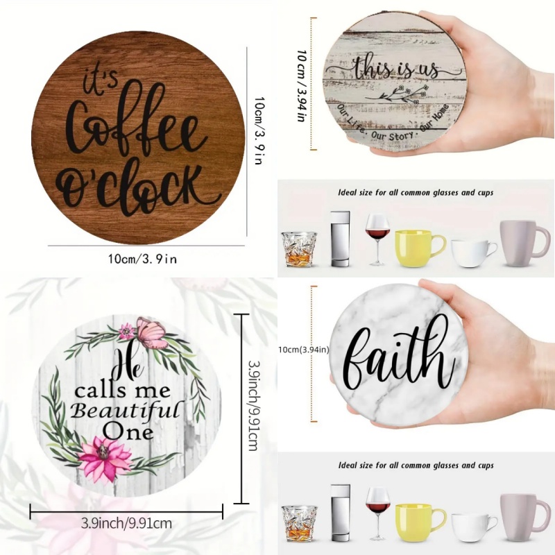 6 pieces of circular inspirati - Photography Desk のレビューと価格