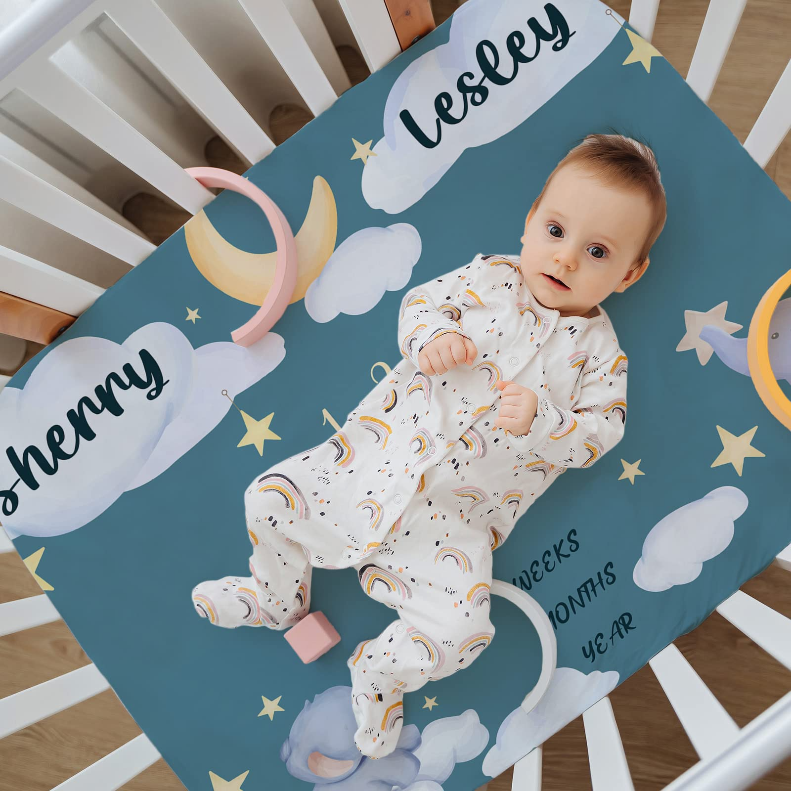 VIKAMA Twin Baby Milestone Bla - Photography Background のレビューと価格