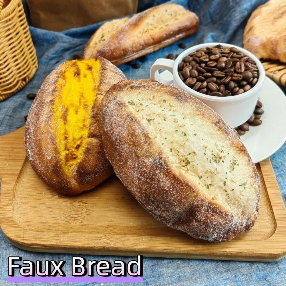 Soft PU Faux Bread Non-Toxic I - Photography Interest のレビューと価格