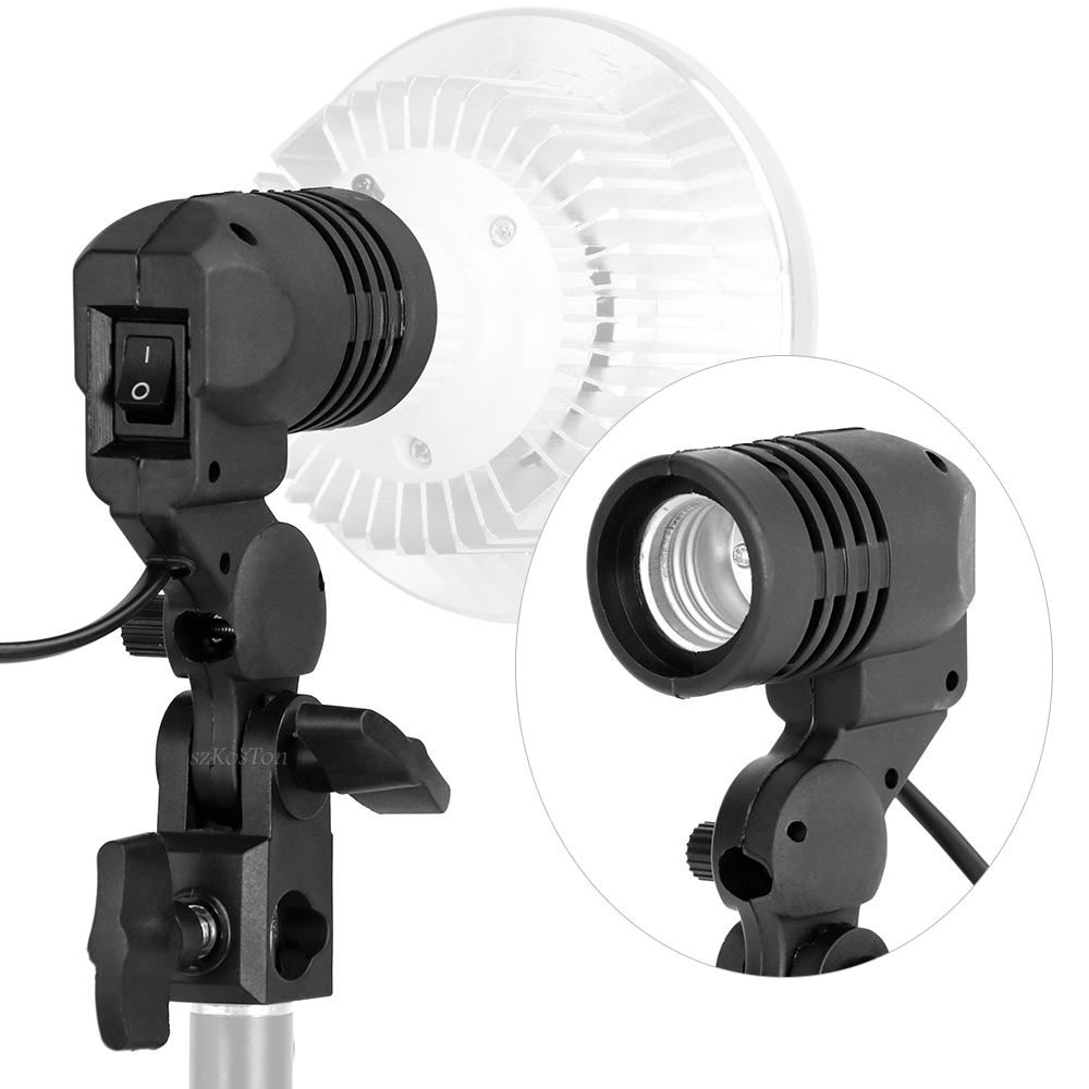 Single Head Bulb Holder E27 So - Photography Umbrella Light のレビューと価格