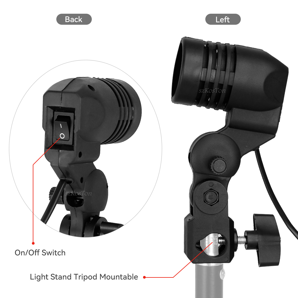 Single Head Bulb Holder E27 So - Photography Umbrella Light のレビューと価格