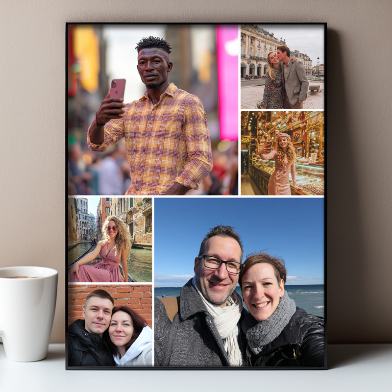 1 piece collage multi-photo cu - Photography Poster のレビューと価格