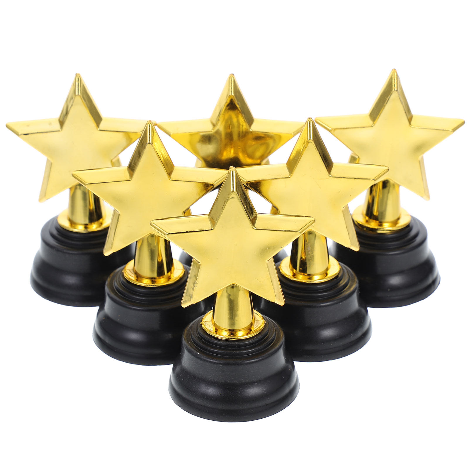 6Pcs Little Star Trophies Gold - Photography Competition のレビューと価格