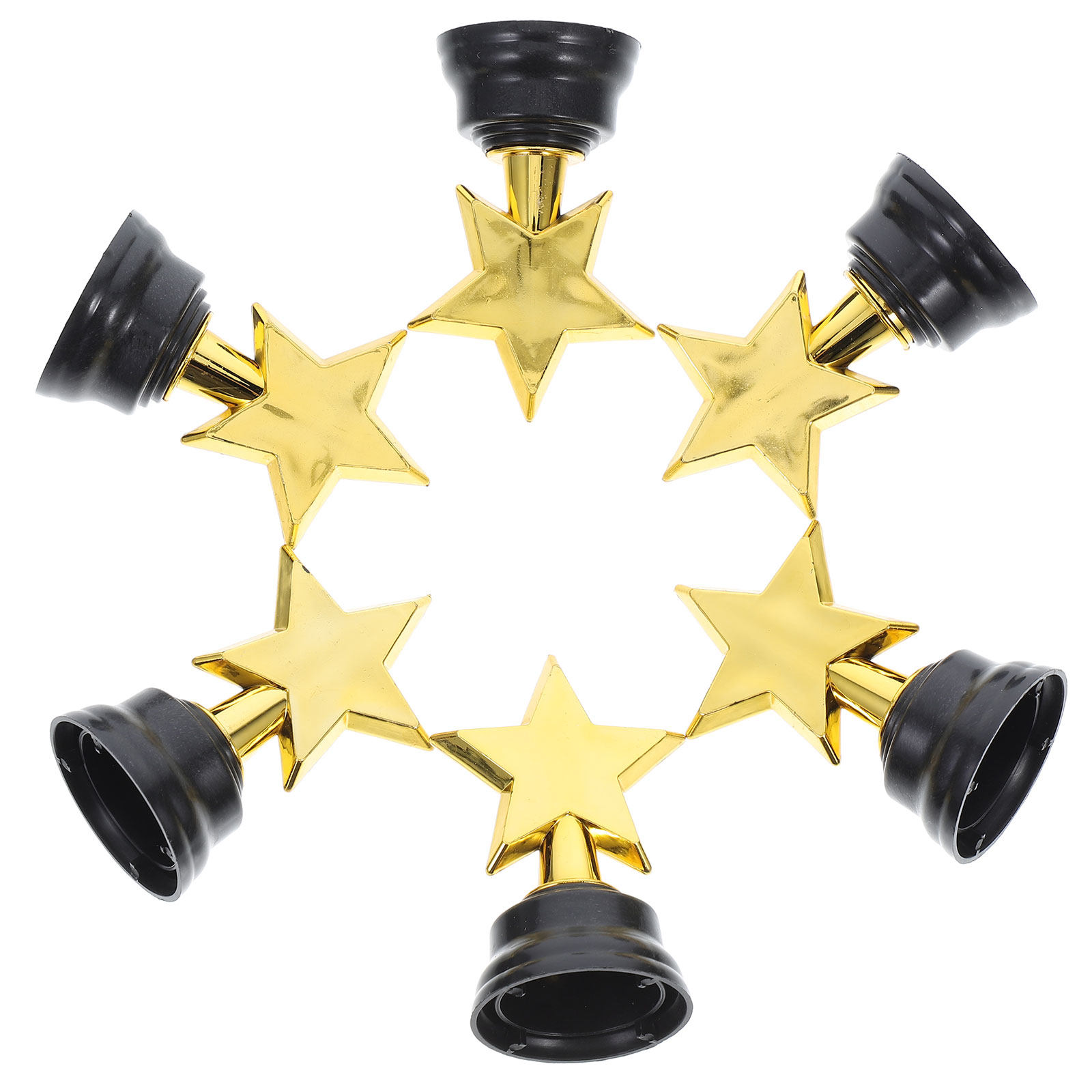 6Pcs Little Star Trophies Gold - Photography Competition のレビューと価格