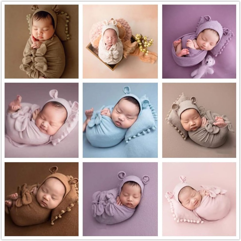 Prince Bear Hat & Swaddle Bag  - Photography Background のレビューと価格