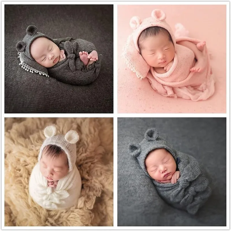 Prince Bear Hat & Swaddle Bag  - Photography Background のレビューと価格