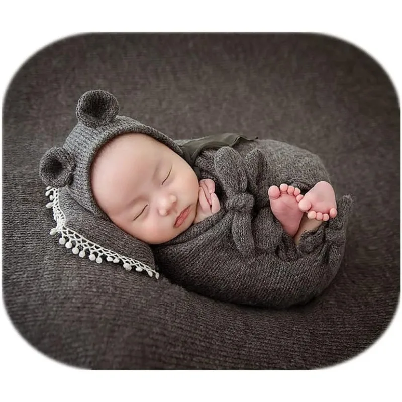 Prince Bear Hat & Swaddle Bag  - Photography Background のレビューと価格