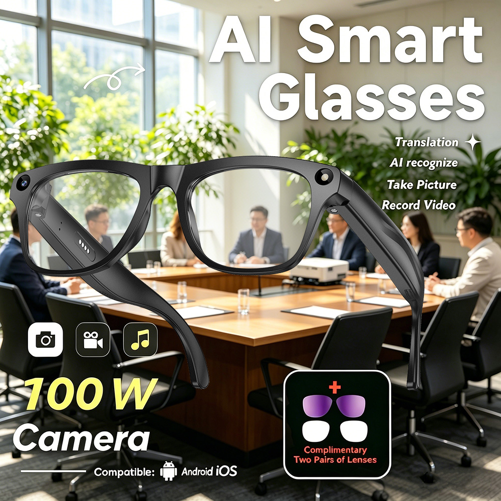 New AI Smart Glasses Anti-Shak - Photography Pro のレビューと価格
