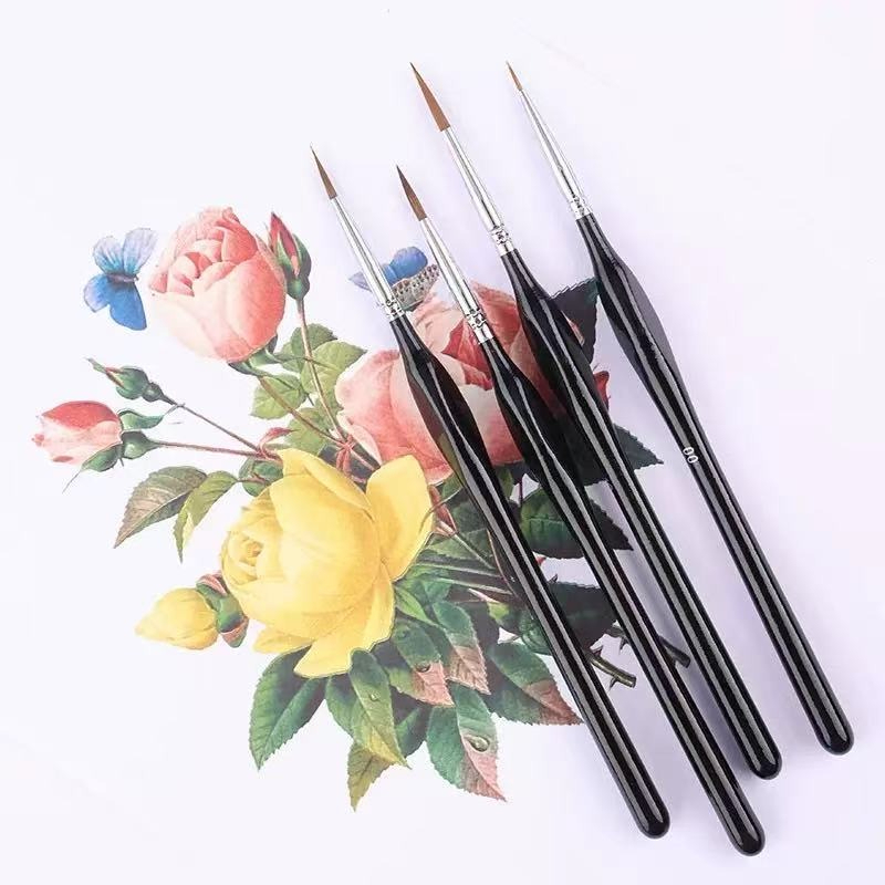 11PCS Black Sable Hair Fine Pa - Photography Fine Art のレビューと価格
