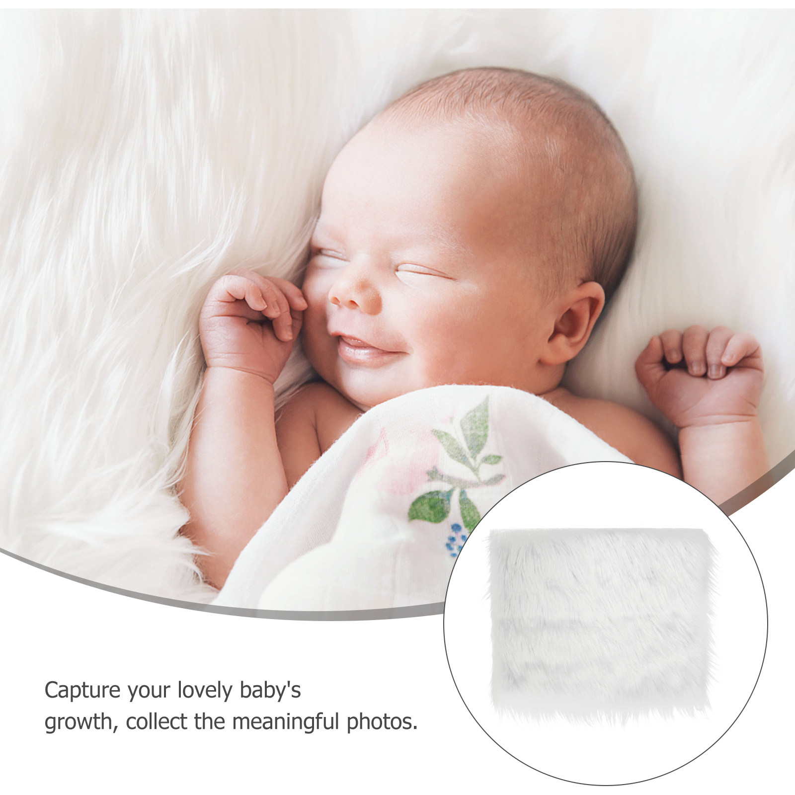 Newborn Photo Blanket Soft Imi - Photography Background のレビューと価格