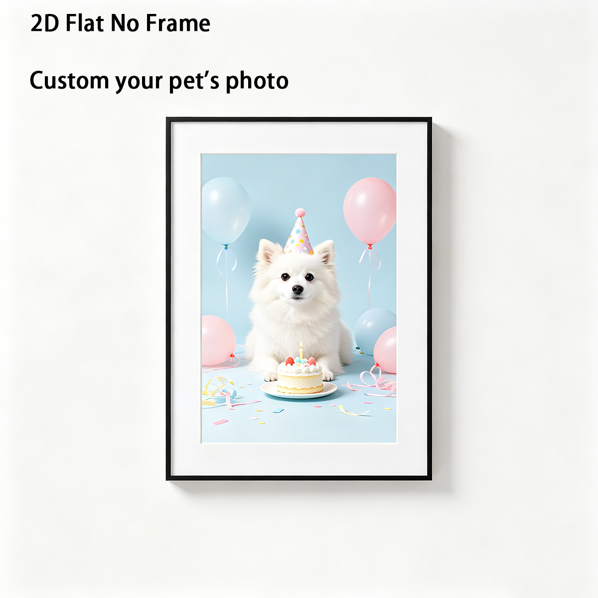 Custom Pet Photos Dog Annivers - Photography Poster のレビューと価格