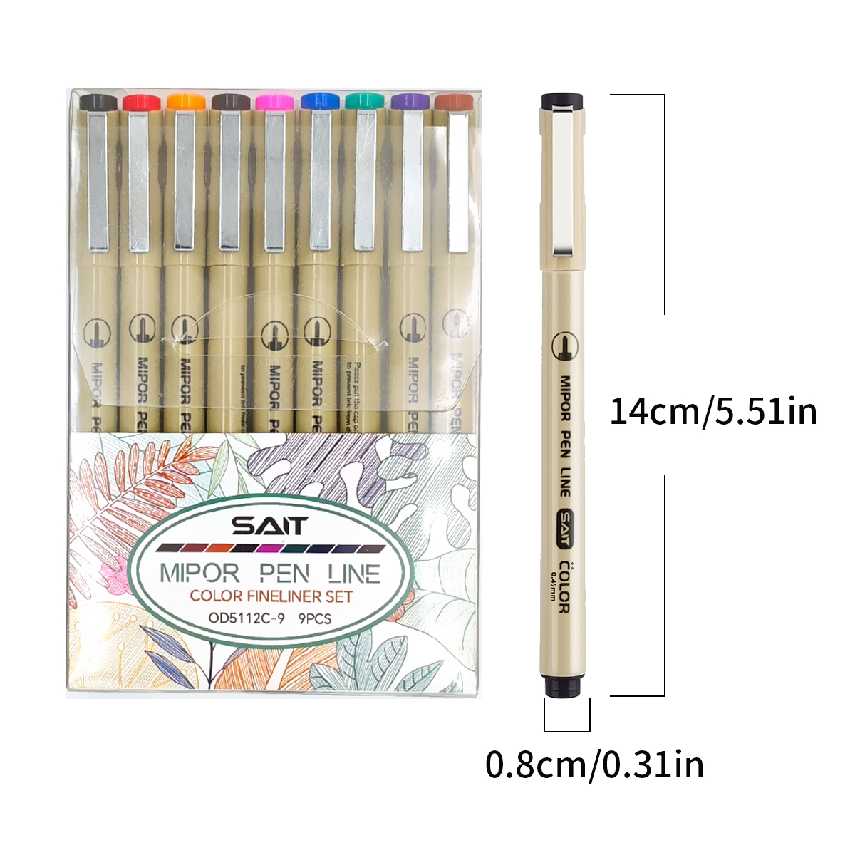 9 Colors Micro-line Pens Water - Photography Fine Art のレビューと価格